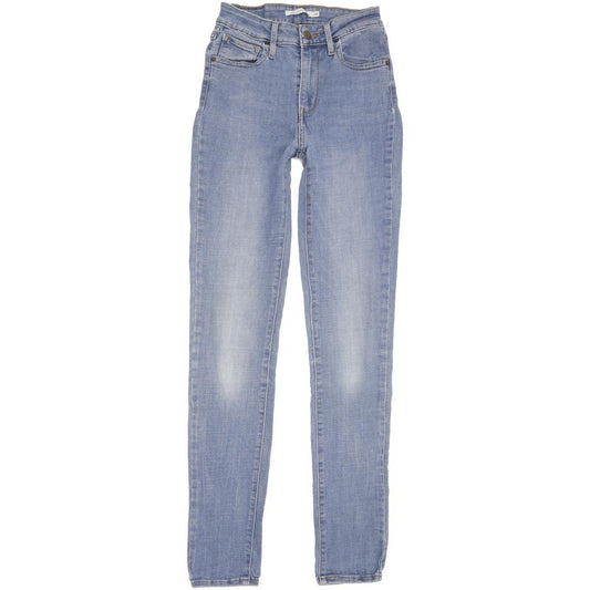 Levi's 721 Women Blue Skinny Slim Stretch Jeans W26 L31