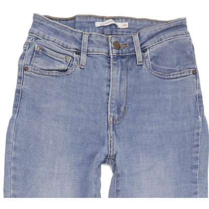 Levi's 721 Women Blue Skinny Slim Stretch Jeans W26 L31