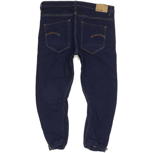 G-Star Cooper 3D Women Blue Tapered Loose Stretch Jeans W29 L32