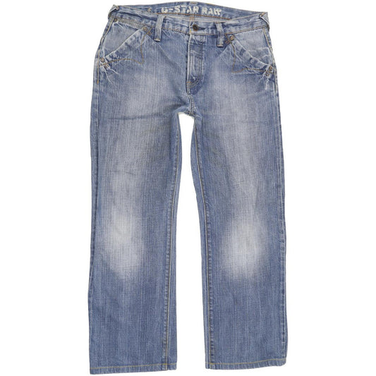G-Star Limit Men Blue Straight Regular Jeans W33 L28