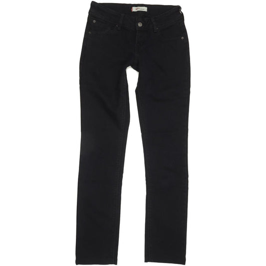 Levi's 571 Women Black Straight Slim Jeans W29 L31