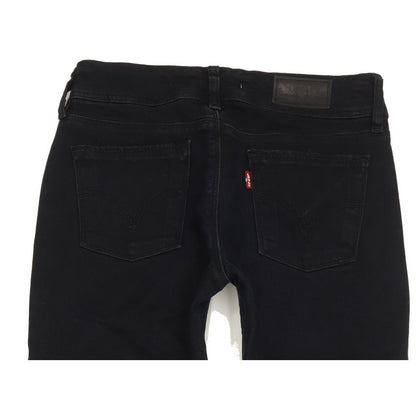 Levi's 571 Women Black Straight Slim Jeans W29 L31