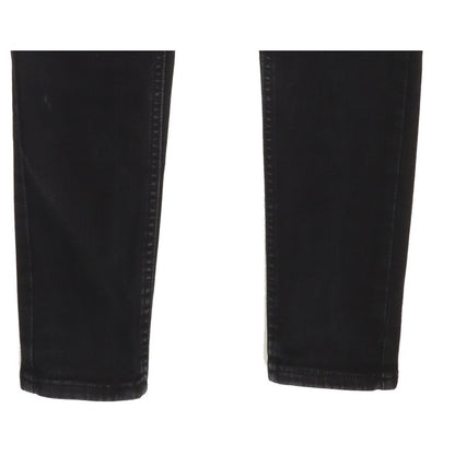 Levi's 710 Super Women Black Skinny Slim Stretch Jeans W28 L32