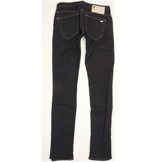 G-Star Medal Women Navy Straight Slim Stretch Jeans W27 L33