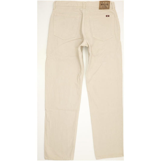 Mustang Oregon Men Beige Straight Regular Jeans W36 L32