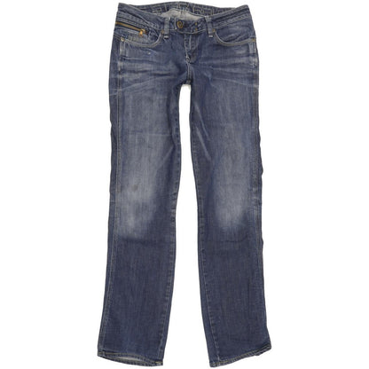 G-Star Spark Women Blue Straight Slim Stretch Jeans W29 L31