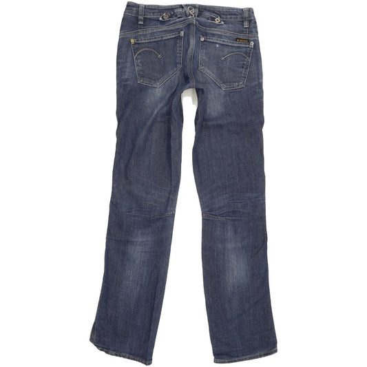 G-Star Spark Women Blue Straight Slim Stretch Jeans W29 L31