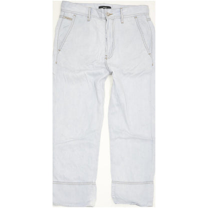 Diesel Blue Straight Loose Jeans High Waisted W26 L28