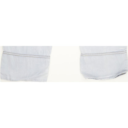 Diesel Blue Straight Loose Jeans High Waisted W26 L28
