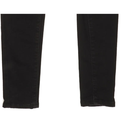 Levi's 710 Super Women Black Skinny Slim Stretch Jeans W25 L32