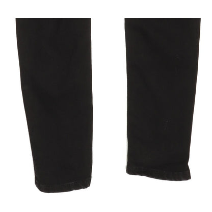 Levi's 710 Super Women Black Skinny Slim Stretch Jeans W25 L32
