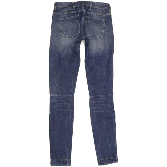 G-Star 5620 Mid Women Blue Skinny Slim Stretch Jeans W26 L34