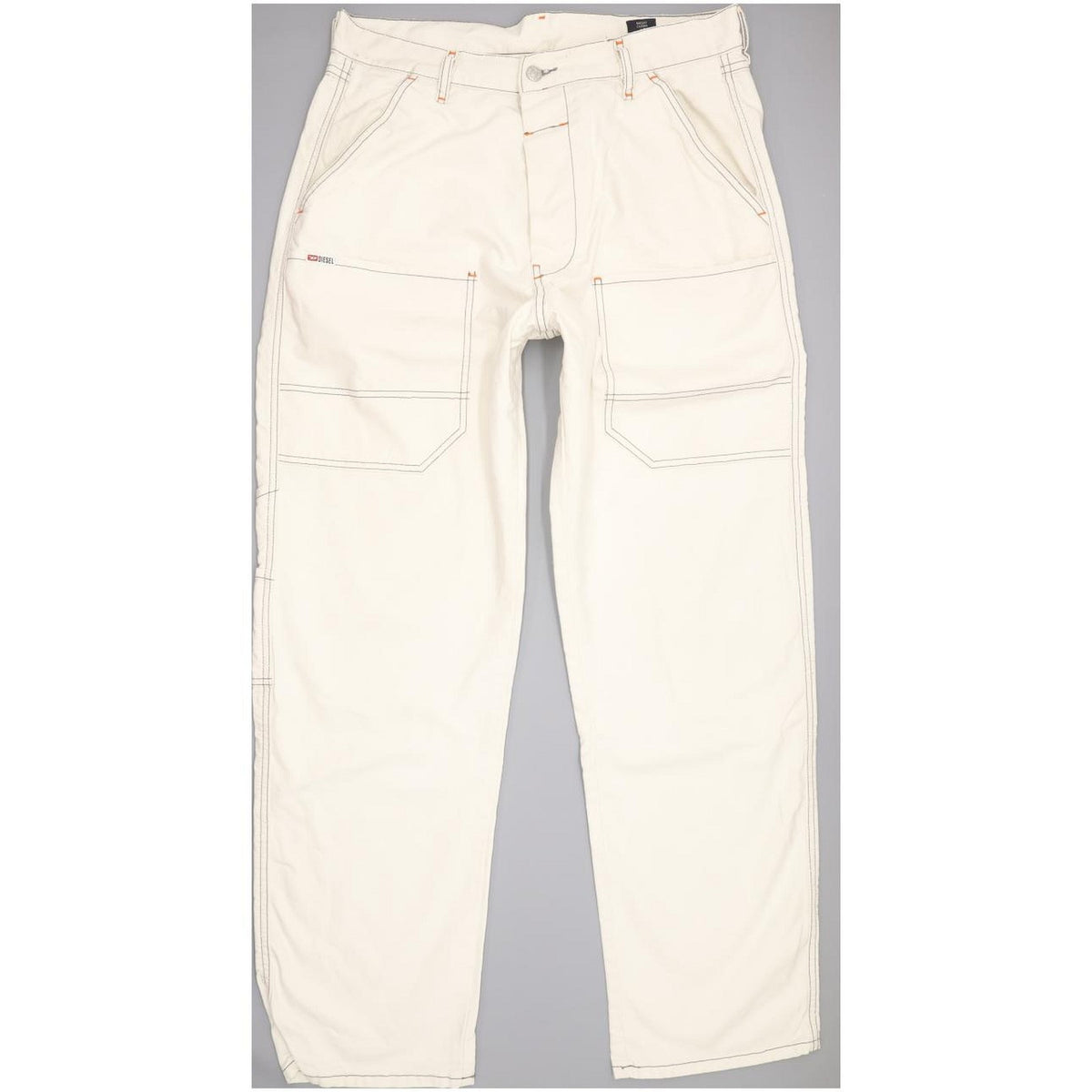 Diesel Egan Men Beige Straight Regular Jeans W34 L32