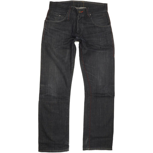 Levi's 558 Men Navy Straight Regular Jeans W34 L34