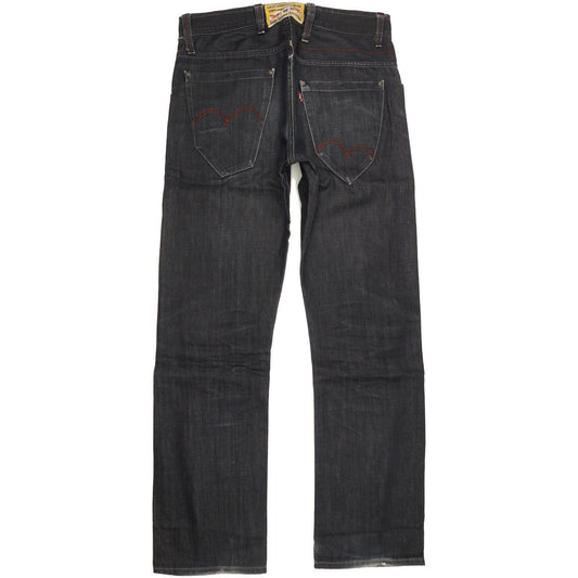 Levi's 558 Men Navy Straight Regular Jeans W34 L34