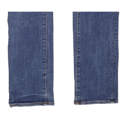 G-Star Midge Saddle Women Blue Straight Slim Stretch Jeans W28 L36