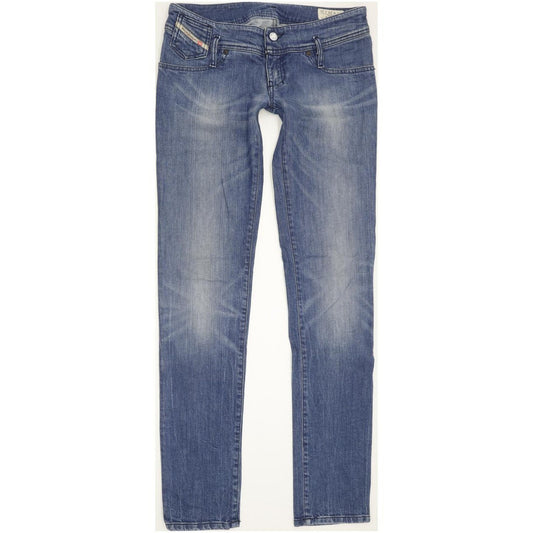 Diesel Matic 008SR Women Blue Straight Slim Stretch Jeans W29 L34