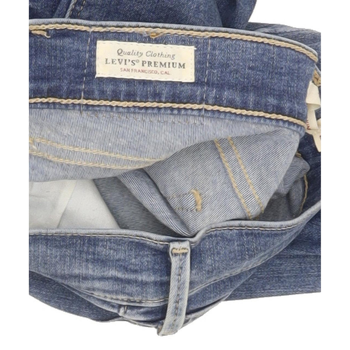 Levi's 710 Super Women Blue Skinny Slim Stretch Jeans W27 L29