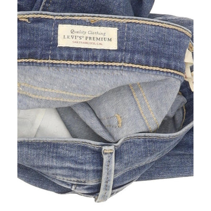 Levi's 710 Super Women Blue Skinny Slim Stretch Jeans W27 L29
