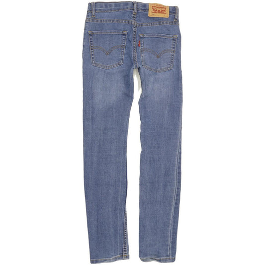 Levi's 510 Kids Blue Skinny Slim Stretch Jeans W24 L27