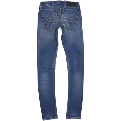 G-Star Austin Women Blue Skinny Slim Stretch Jeans W27 L34
