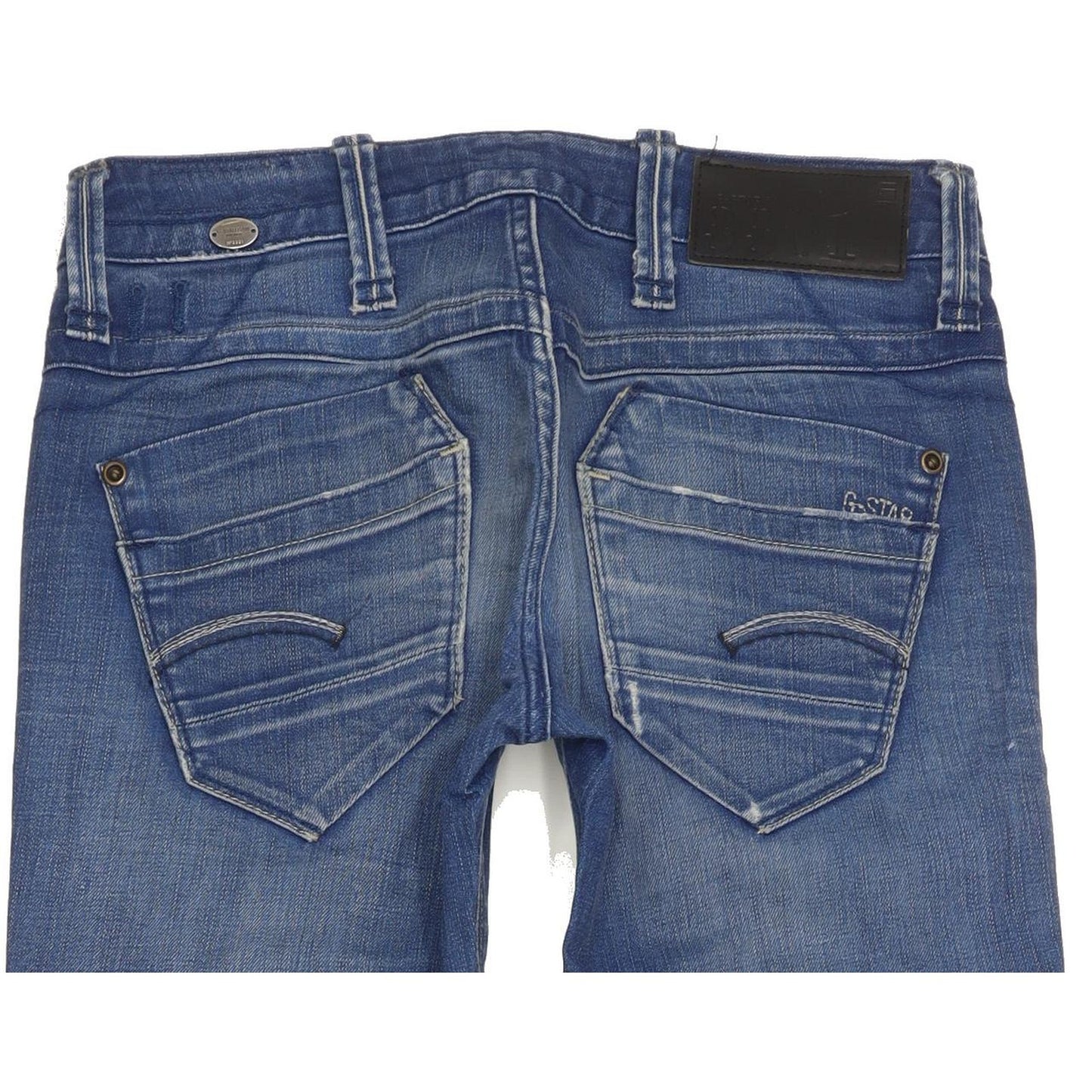 G-Star Austin Women Blue Skinny Slim Stretch Jeans W27 L34