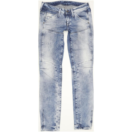 G-Star MC 5620 Women Blue Tapered Slim Stretch Jeans W24 L30