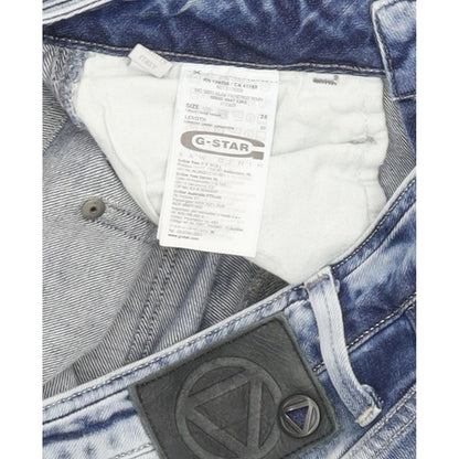 G-Star MC 5620 Women Blue Tapered Slim Stretch Jeans W24 L30