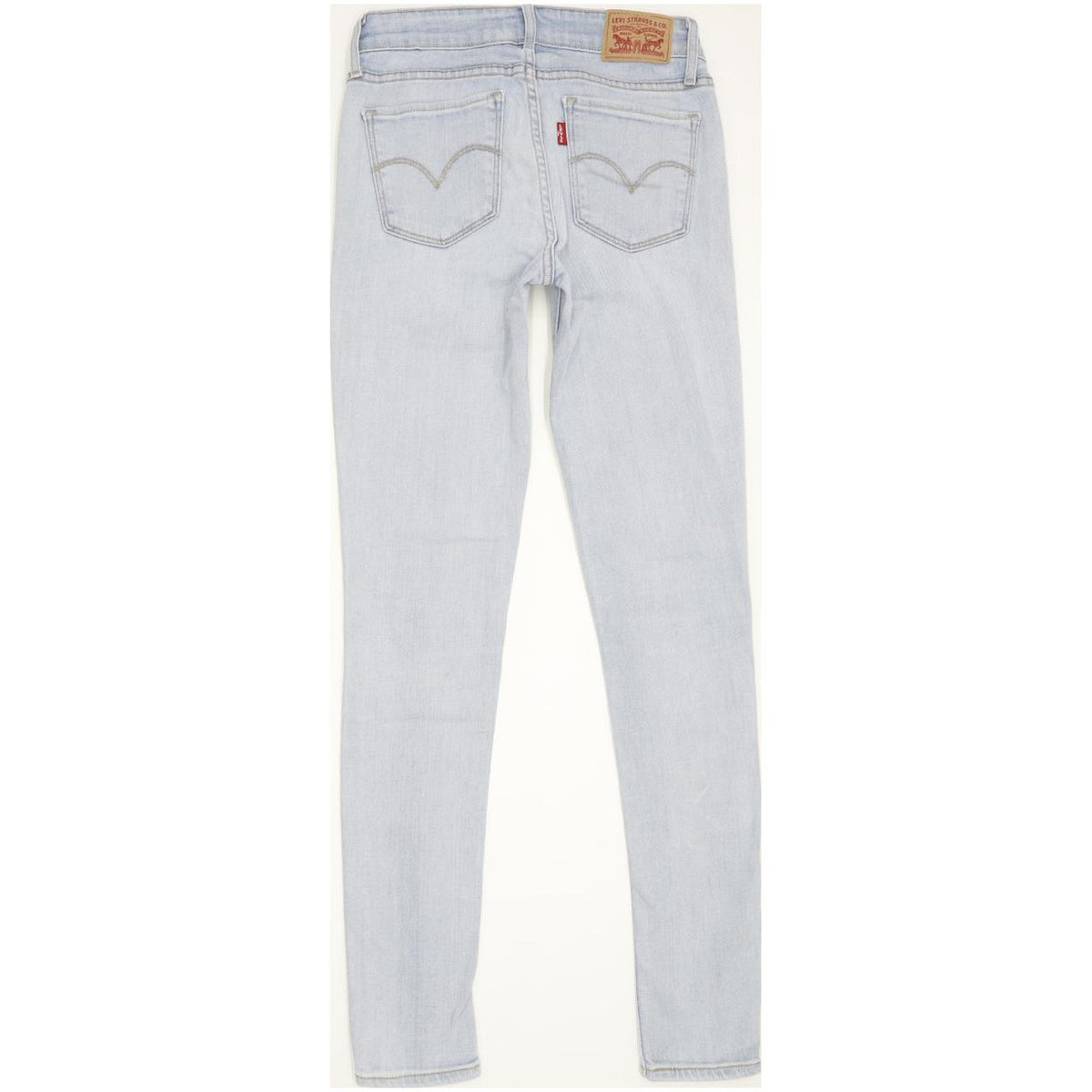 Levi's 711 Women Blue Skinny Slim Stretch Jeans W25 L30