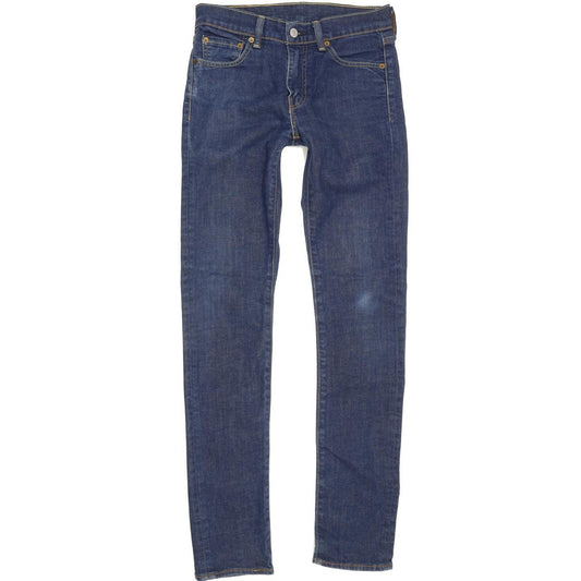 Levi's 510 Men Blue Skinny Slim Stretch Jeans W29 L32