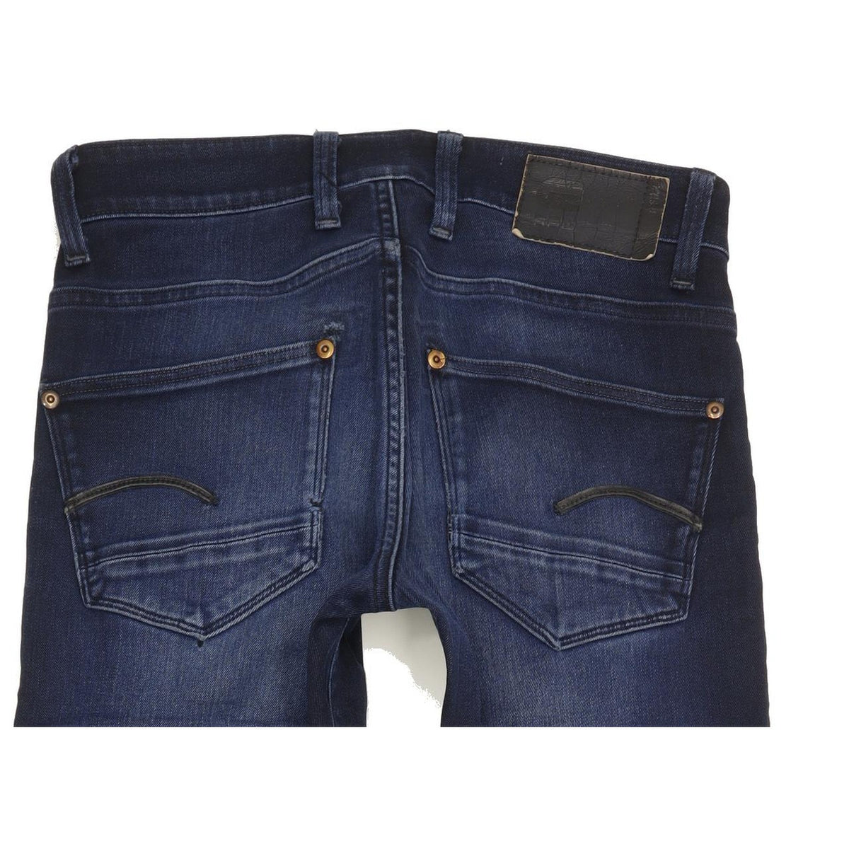 G-Star Revend Women Navy Skinny Slim Stretch Jeans W28 L32