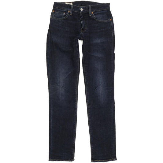 Levi's 511 Men Navy Straight Slim Stretch Jeans W28 L32