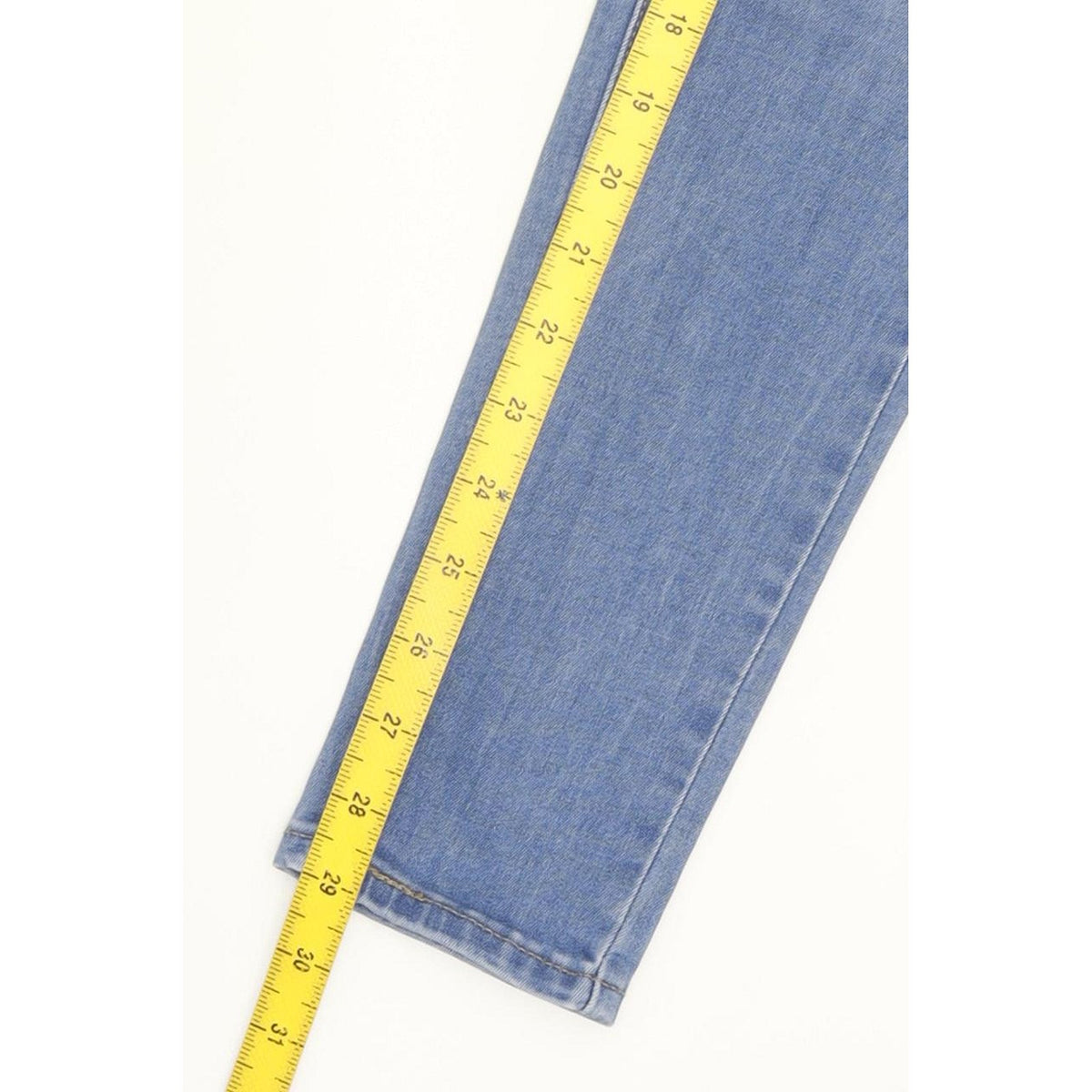 Levi's 710 Super Women Blue Skinny Slim Stretch Jeans W28 L29