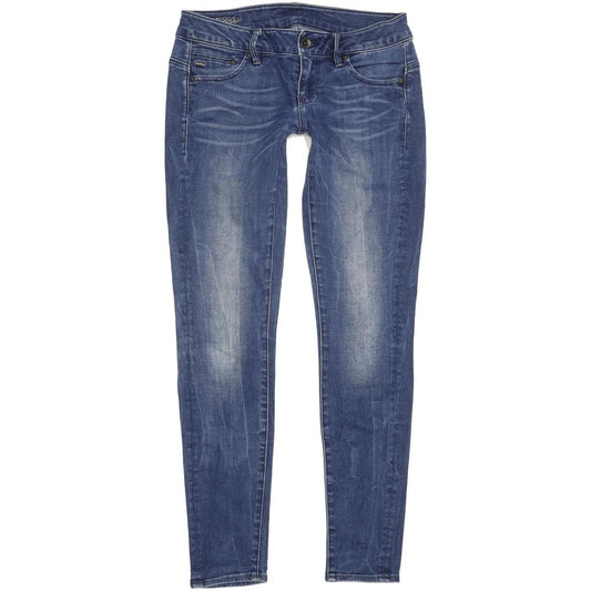 G-Star Midge Women Blue Skinny Slim Stretch Jeans W26 L29