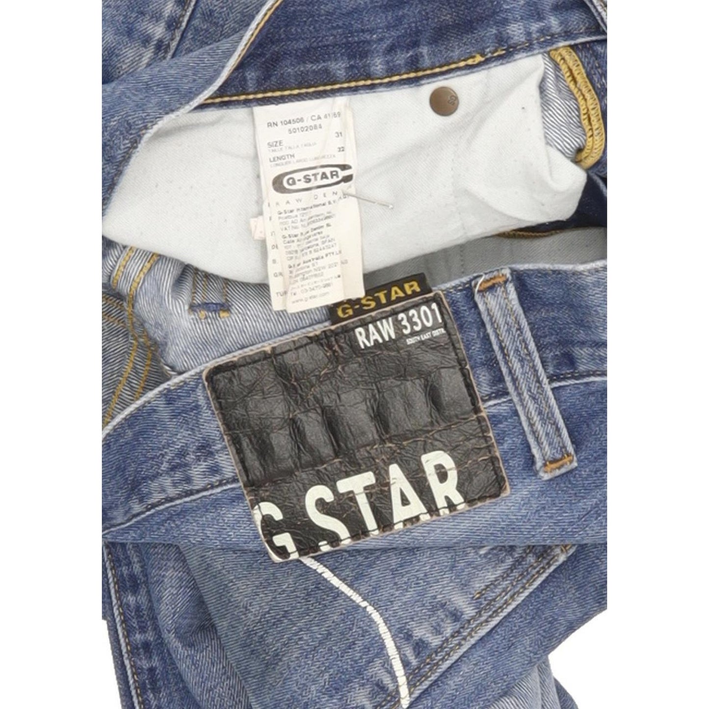 G-Star Morris Men Blue Tapered Regular Jeans W31 L30