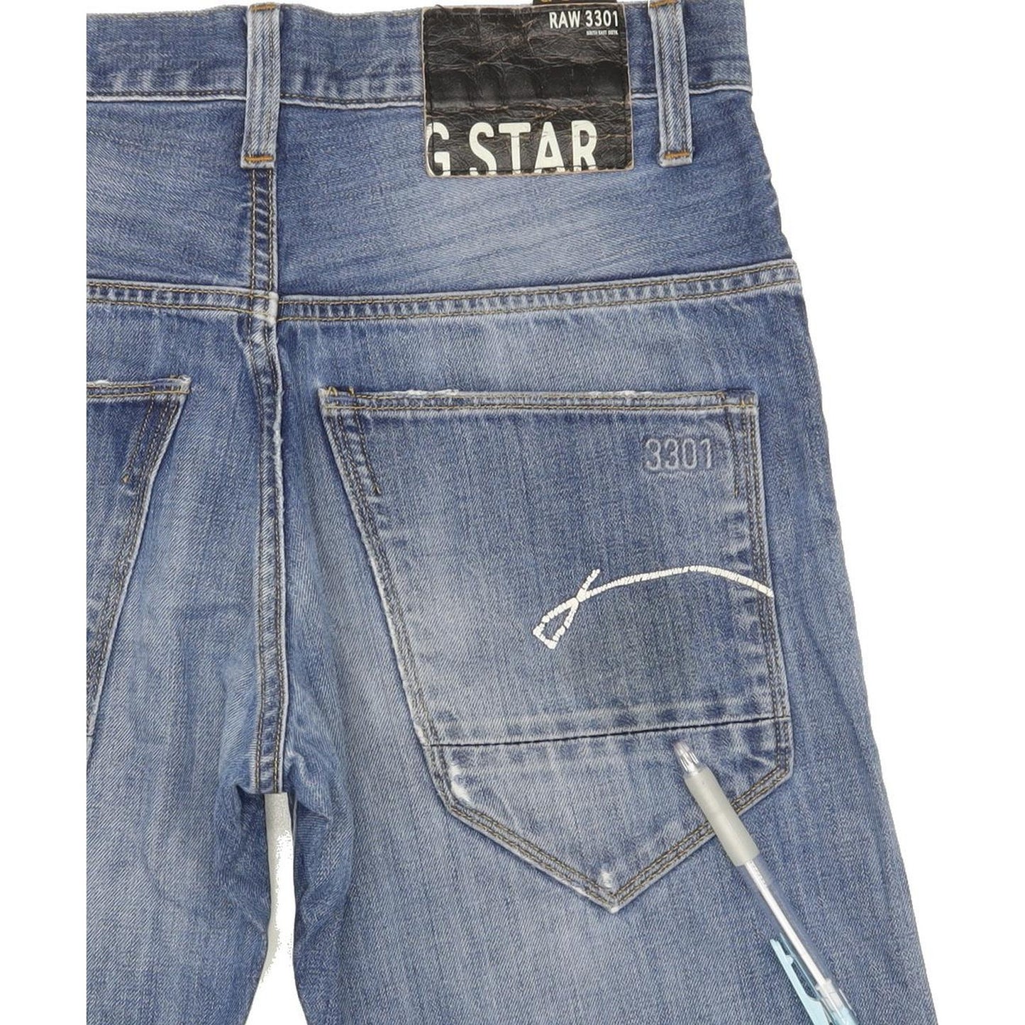 G-Star Morris Men Blue Tapered Regular Jeans W31 L30