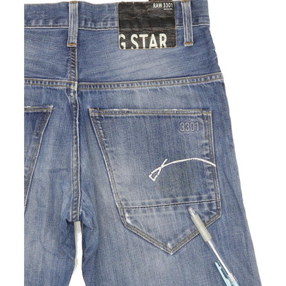 G-Star Morris Men Blue Tapered Regular Jeans W31 L30