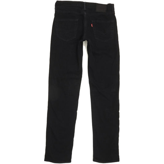 Levi's 511 Men Black Straight Slim Stretch Jeans W29 L31
