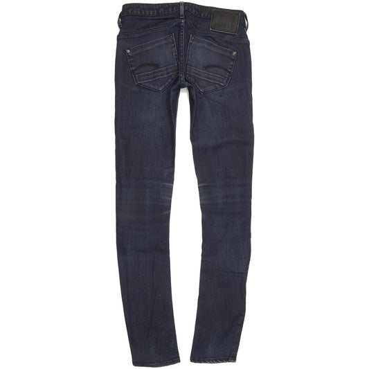 G-Star New Radar Women Navy Skinny Slim Stretch Jeans W26 L31