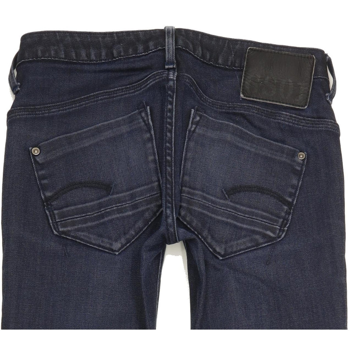 G-Star New Radar Women Navy Skinny Slim Stretch Jeans W26 L31