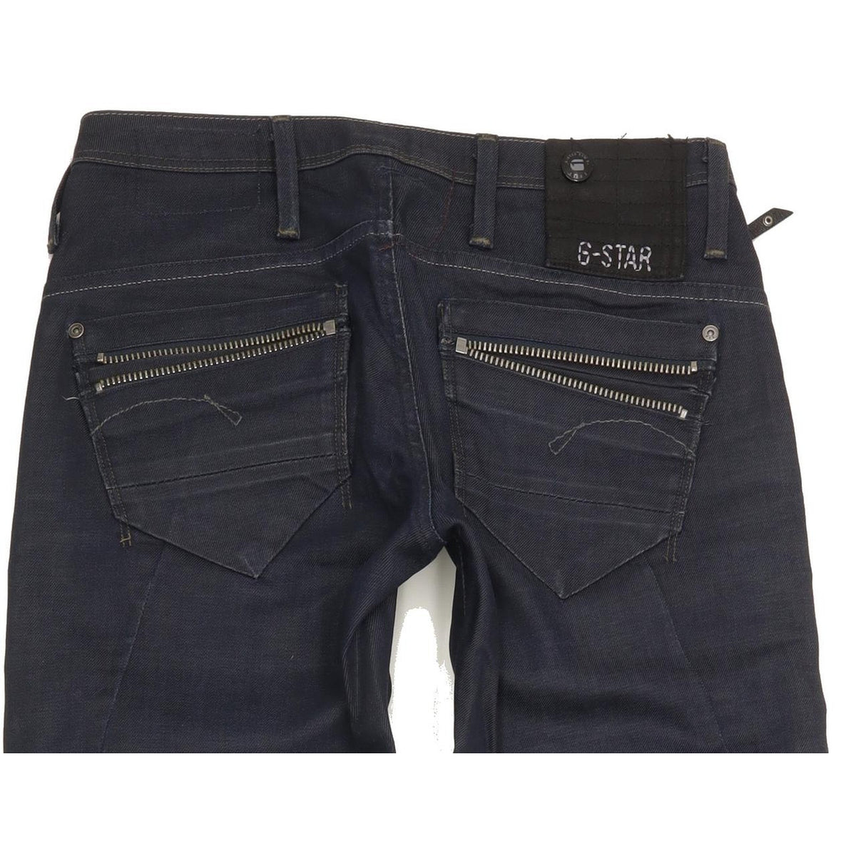 G-Star Ocean Women Navy Skinny Slim Stretch Jeans W26 L34