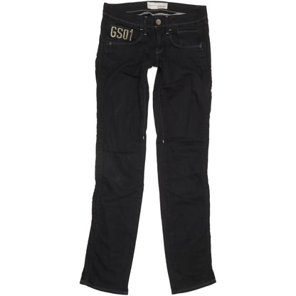 G-Star Saville Women Navy Straight Slim Stretch Jeans W28 L34