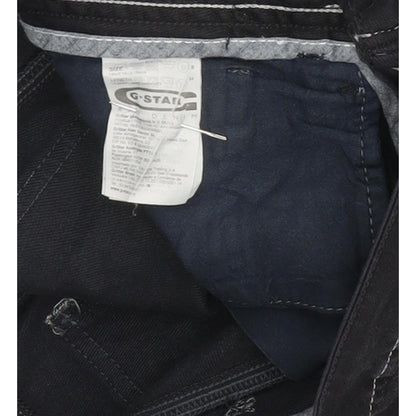 G-Star Saville Women Navy Straight Slim Stretch Jeans W28 L34