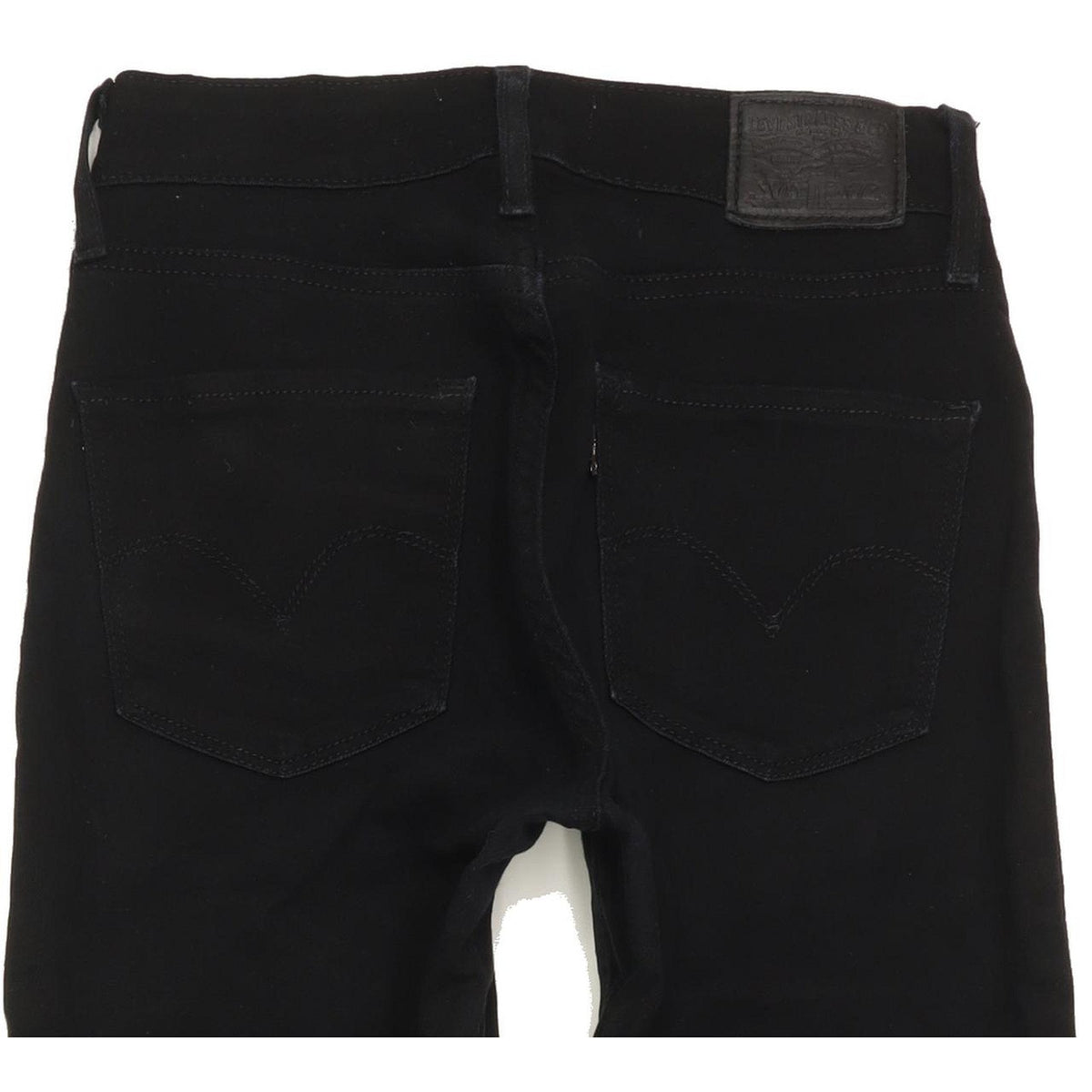 Levi's 721 Women Black Skinny Slim Stretch Jeans W24 L30