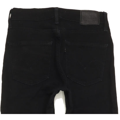 Levi's 721 Women Black Skinny Slim Stretch Jeans W24 L30