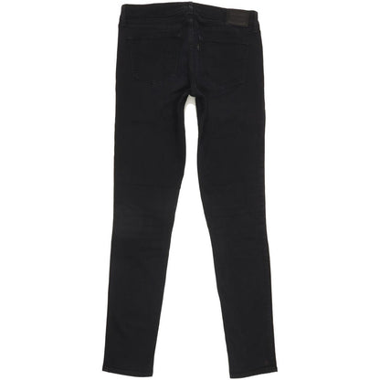 Levi's 711 Women Black Skinny Slim Stretch Jeans W28 L31