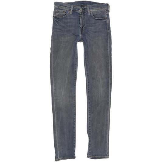 Levi's 510 Men Blue Skinny Slim Stretch Jeans W30 L33