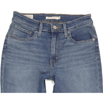 Levi's 721 Women Blue Skinny Slim Stretch Jeans W28 L30