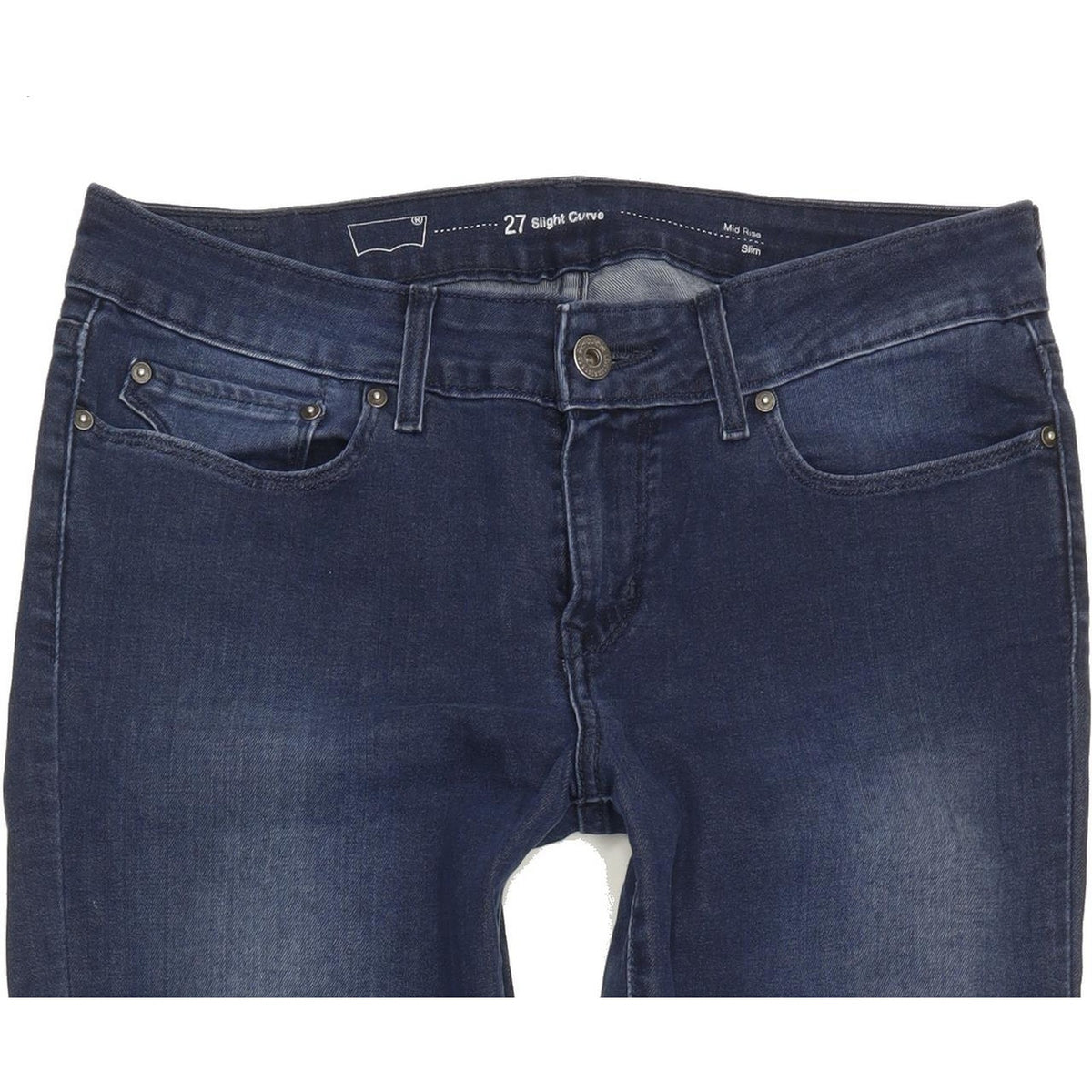 Levi's Slight Curve Women Blue Skinny Slim Stretch Jeans W27 L31