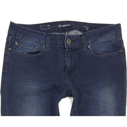 Levi's Slight Curve Women Blue Skinny Slim Stretch Jeans W27 L31
